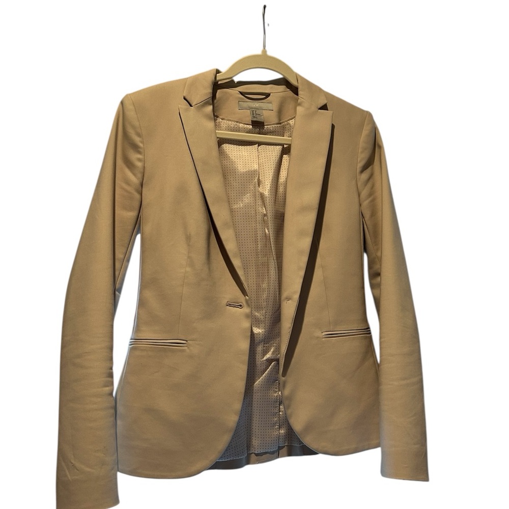 H&M Beige-Soft Pink Women's Suit Jacket